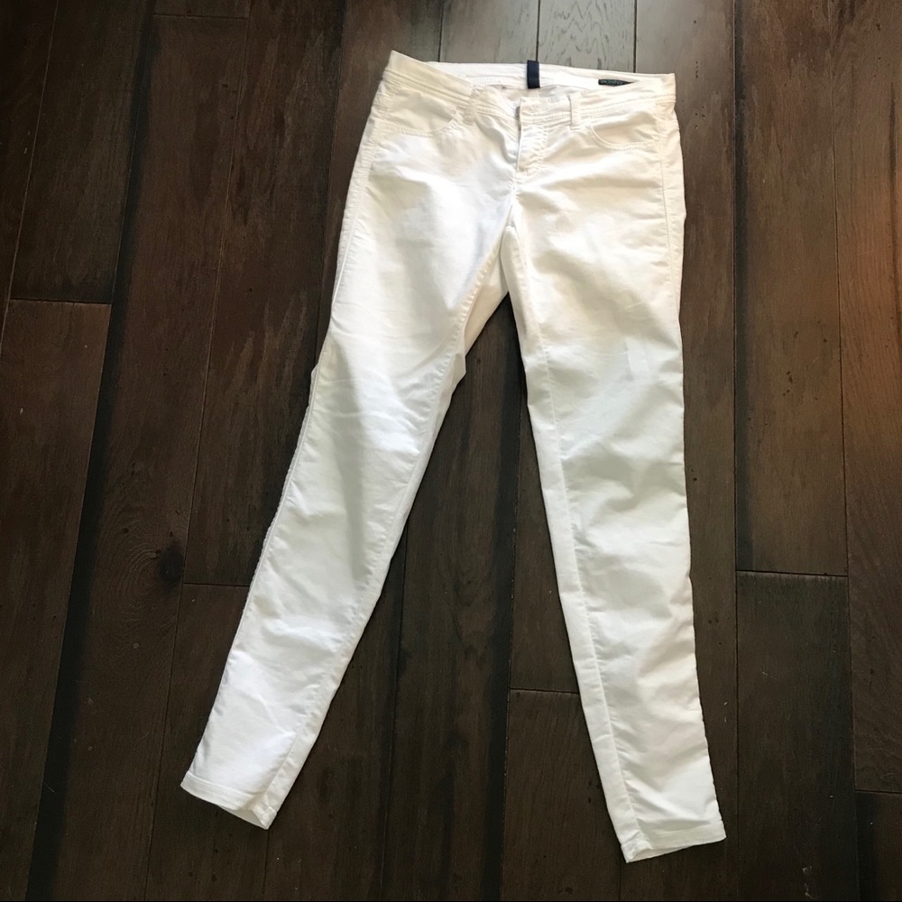 United Colors of Benetton White Skinny Jeans sz 28